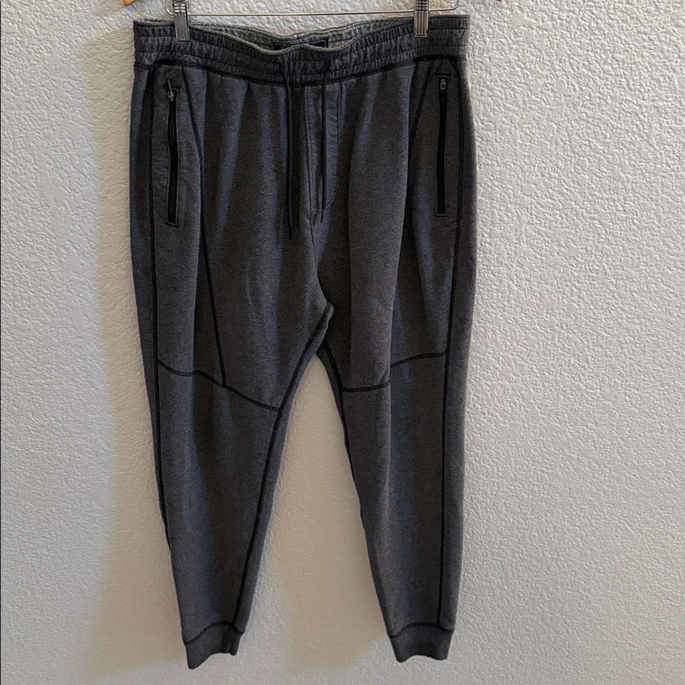 Abercrombie & Fitch Men’s Grey Pull-On Joggers Size Medium